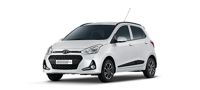 hyundai i10 màu bạc