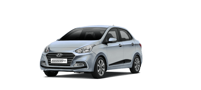 hyundai i10 sedan màu bạc
