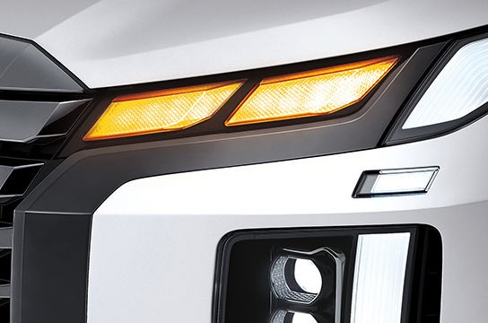 palisade lx2 pe exterior hidden lighting turn signal lamp pc